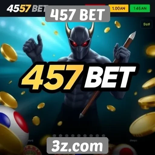 Características principais do site de jogos 457 BET