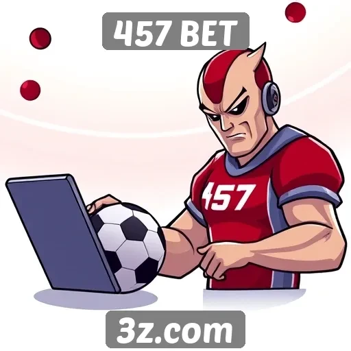 Exploração das funcionalidades do site 457 BET