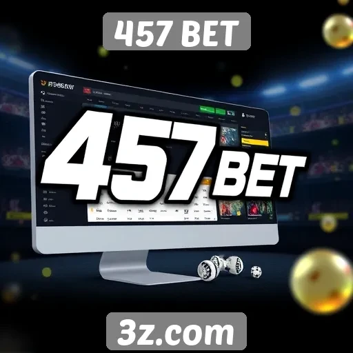 Experiência do usuário e interface do 457 BET